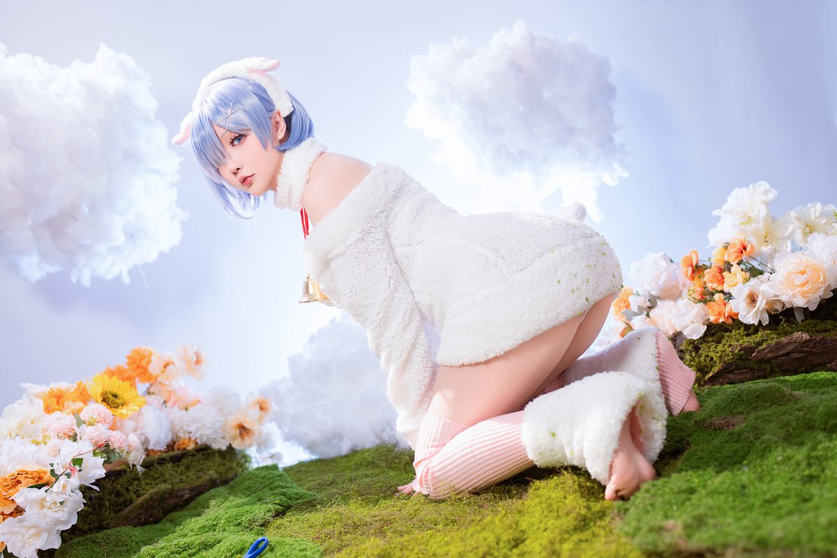 Coser@星之迟迟Hoshilily 2024年01月计划赠品 RE 0 蕾姆 绵羊ver 0003 2697777729.jpg