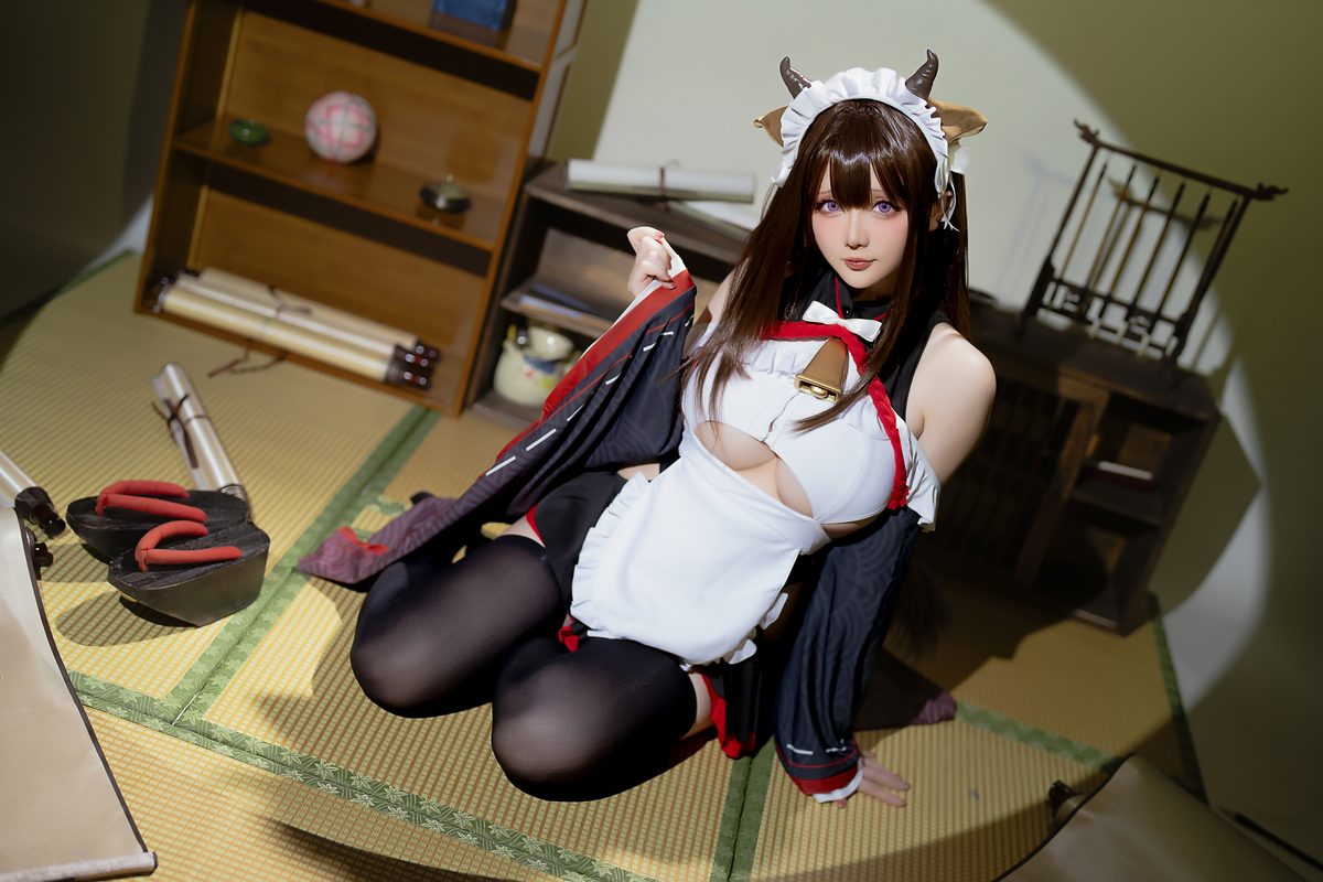 Coser@星之迟迟Hoshilily 2023年12月计划B 碧蓝航线 樫野 女仆 0001 6568751790.jpg