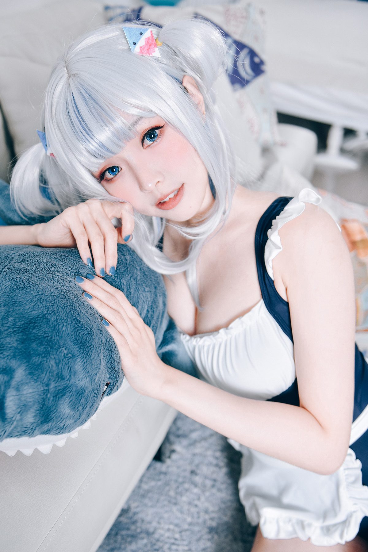 Coser@Ely_eee ElyEE子 – Gura Swimsuit