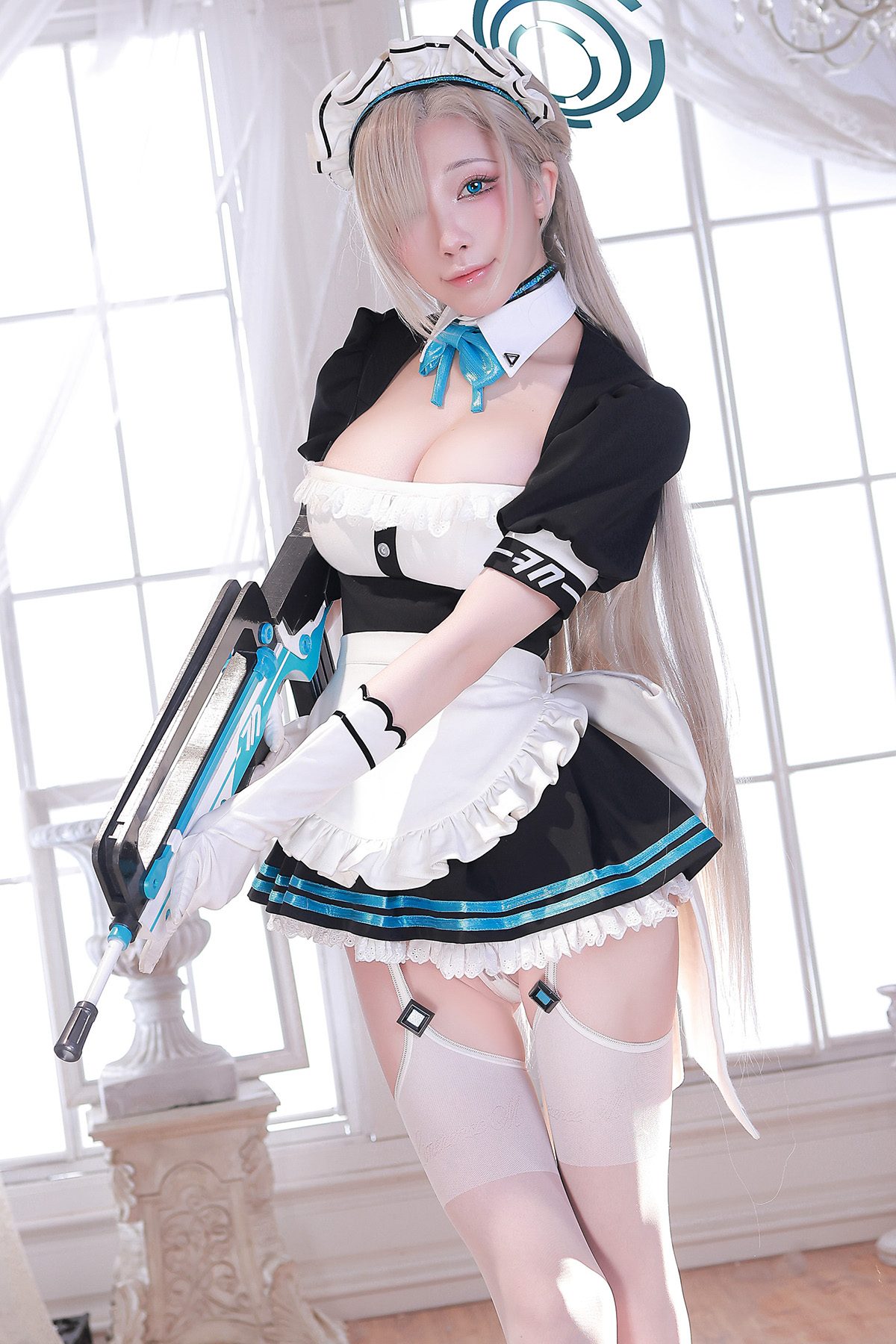 Coser@水淼Aqua – 碧蓝档案 – 一之濑明日奈女仆B B